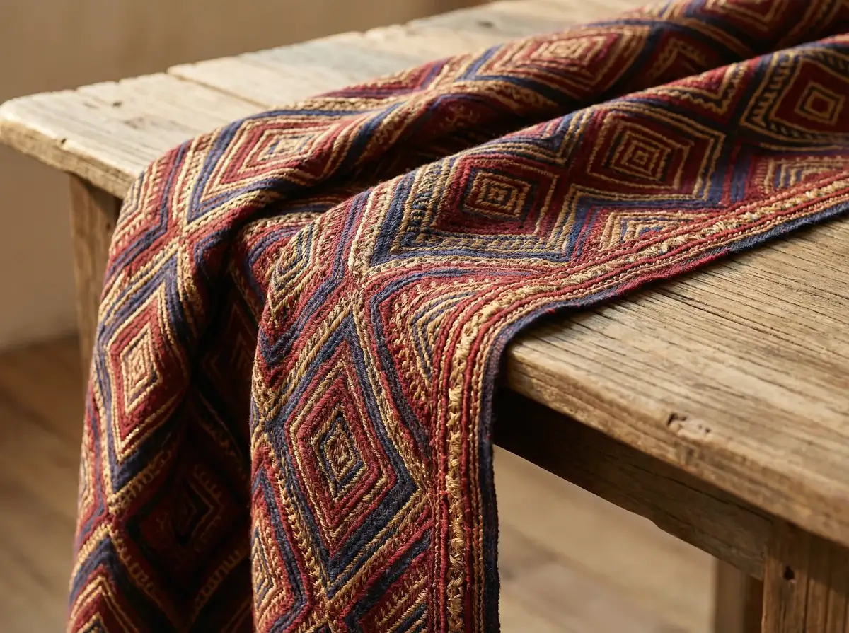 侗族织锦几何纹样 - 少妇视频